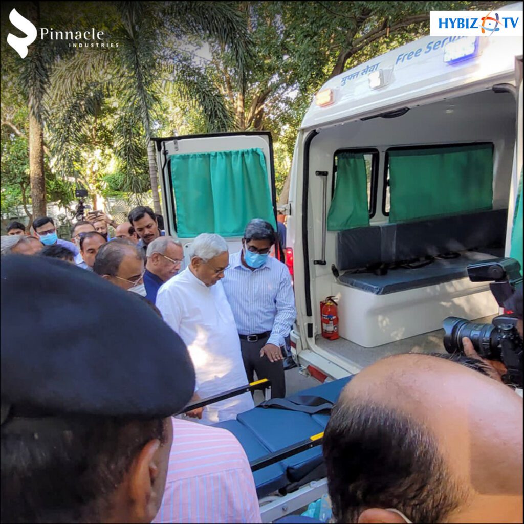 Pinnacle Industries to deliver 466 Ambulances to the Government of Bihar