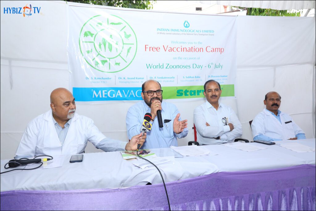 Indian Immunologicals hosts massive Anti-rabies vaccine drive on World Zoonosis Day 2022