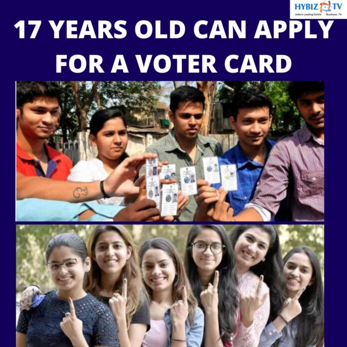 17 Years Old Can Apply For A Voter Card