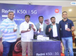 XIAOMI Redmi K50i Grandly Launched into Hyderabad Market