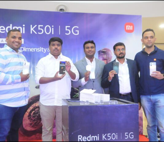XIAOMI Redmi K50i Grandly Launched into Hyderabad Market