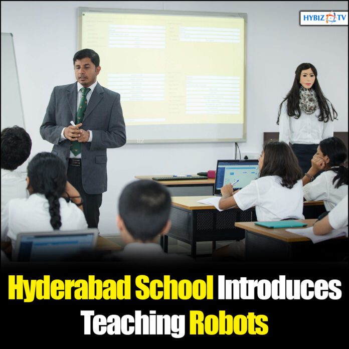 Robots turn teachers in this school in Hyderabad