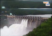 శ్రీశైలం ప్రాజెక్టు 3 గేట్లు ఎత్తివేత శ్రీశైలం ప్రాజెక్టు 3 గేట్లు ఎత్తివేత