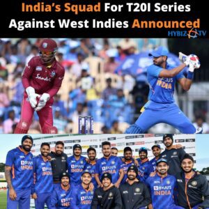 BCCI Announced The Team India T20I Roster