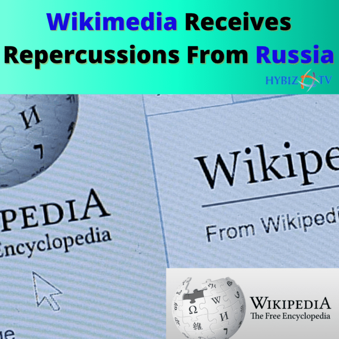 Wikimedia receives repercussions from Russia