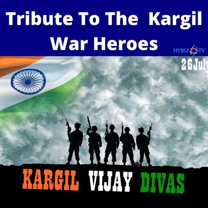 Tribute on Kargil Vijay Diwas 2022 to Martyrs