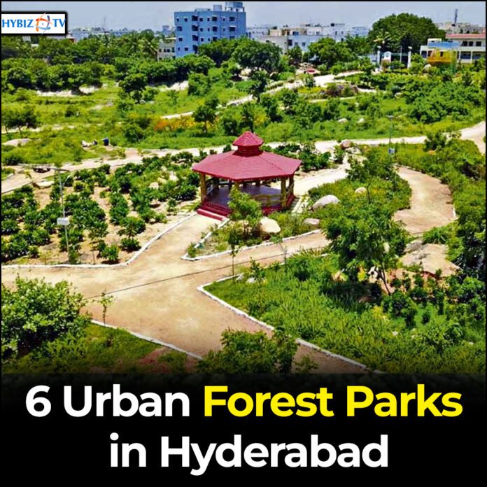 Six Urban Forest Parks open in Hyderabad