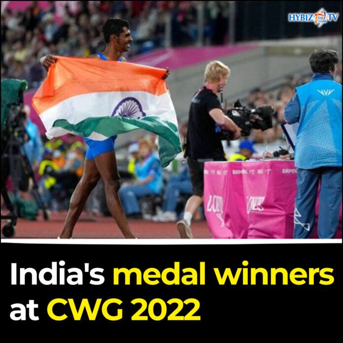 CWG 2022 Full list of India’s medal winners