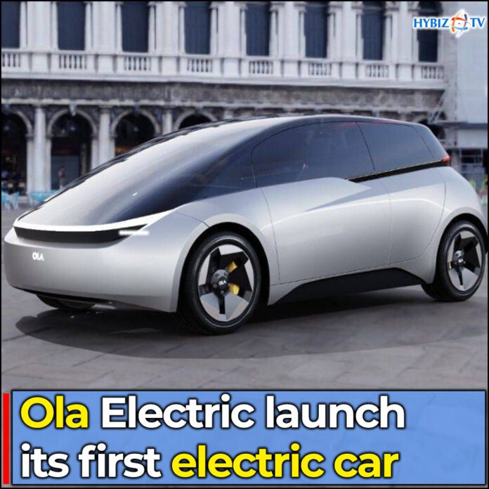 Ola Electric Launch its first electric car on August 15