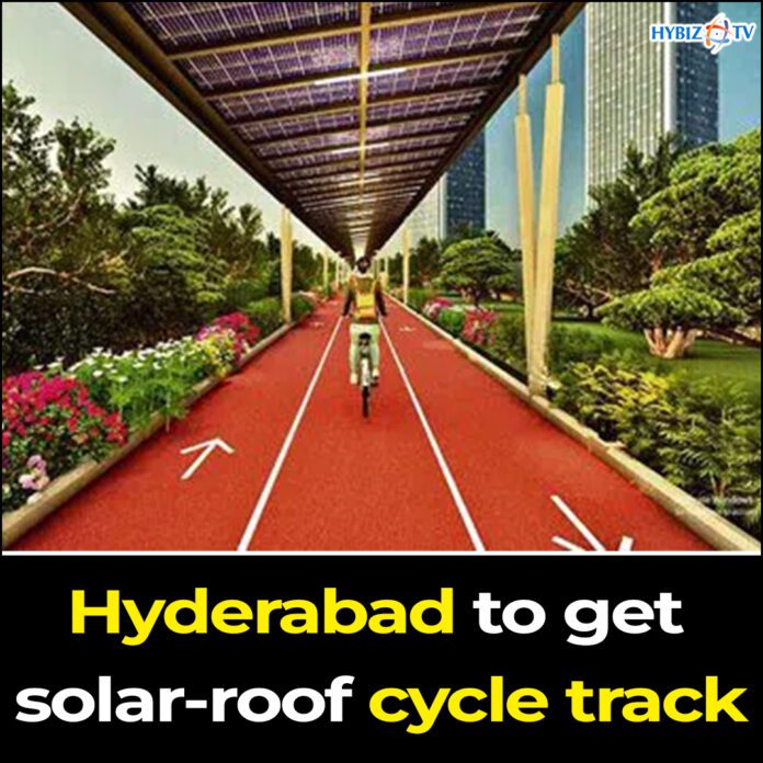 Solar-Roof Cycle Track In Hyderabad Soon