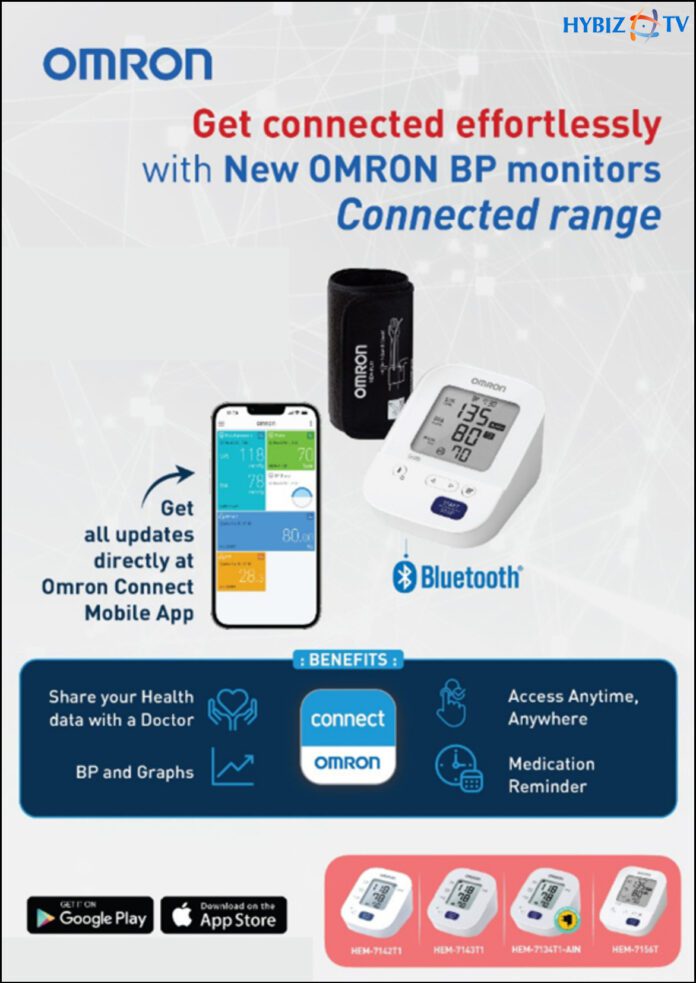 OMRON Healthcare Upgrades its Home Blood Pressure Monitors into Connected Devices