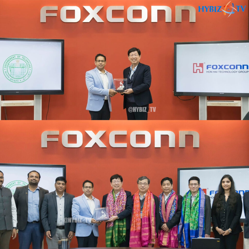 Telangana Delegation Meet Foxconn Chairman and CEO, FIT