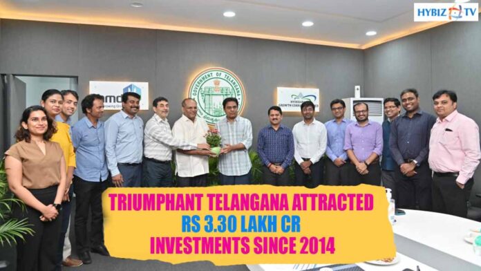 Triumphant Telangana Attracted Rs 3.30 Lakh Cr Investments