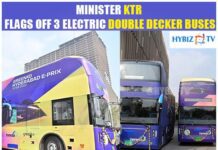 హైదరాబాద్ రోడ్ల పై ఎలక్ట్రిక్ డబుల్ డెక్కర్ బస్సులు electric double-decker bus