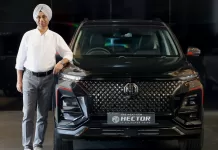 MG Blackstorm సరికొత్త లుక్, అదిరిపోయే ఫీచర్స్ mg hector black storm