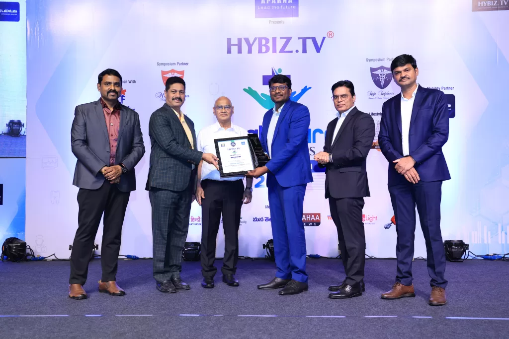 SRAVANI HOSPITALS-BEST EMERGING MULTISPECIALITY HOSPITAL OF THE YEAR