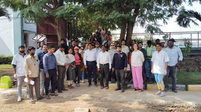 French Delegation Visits Hyderabad’s Sewage Treatment Plants