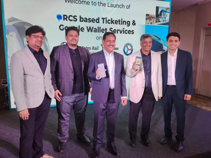 L&T Metro Hyderabad Launches RCS Ticketing & Google Wallet