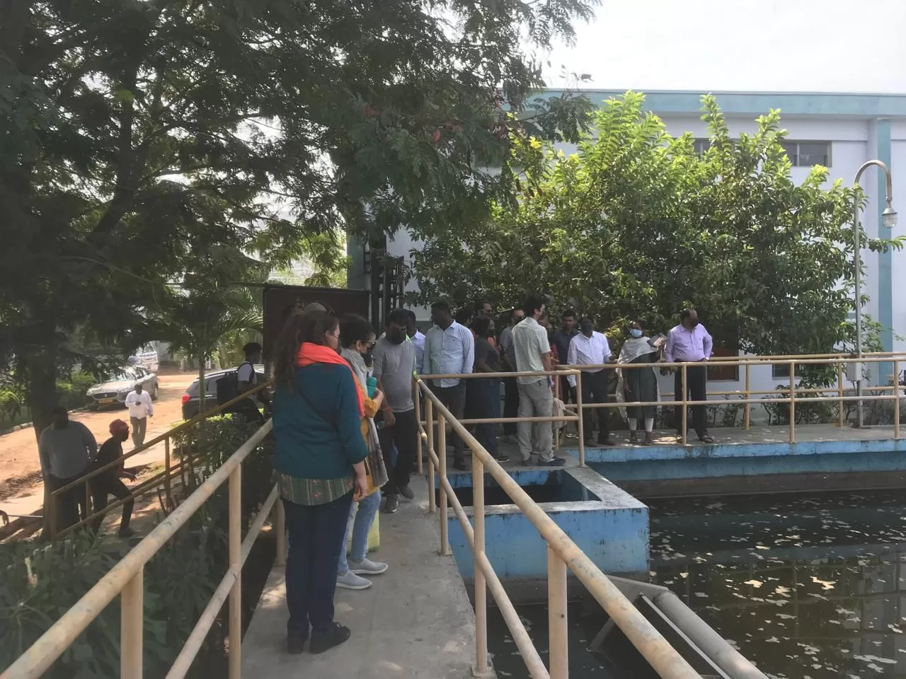 French Delegation Visits Hyderabad’s Sewage Treatment Plants