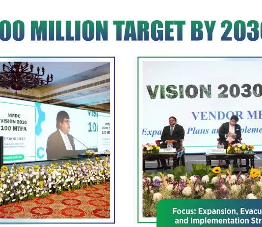 NMDC Vendor Meet for Vision 2030: 100 MTPA NMDC Vision