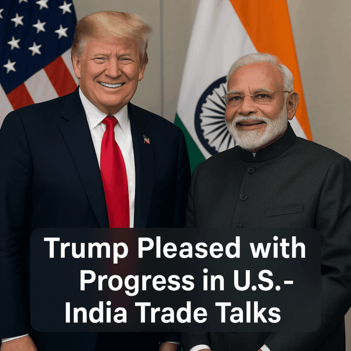 ChatGPT Image May 1, 2025, 11_31_48 AM Trump Pleased with Progress in U.S.-India Trade Talks