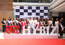 హైబిజ్ టీవీ కార్యాలయాన్ని సందర్శించిన మిస్ యూనివర్స్ ఏపీ & తెలంగాణ ఫైనలిస్ట్లు