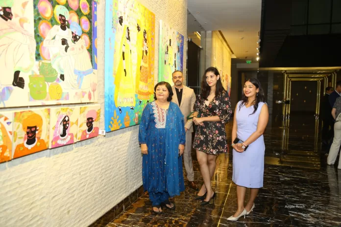 Anuradha Thakur’s Art Exhibition