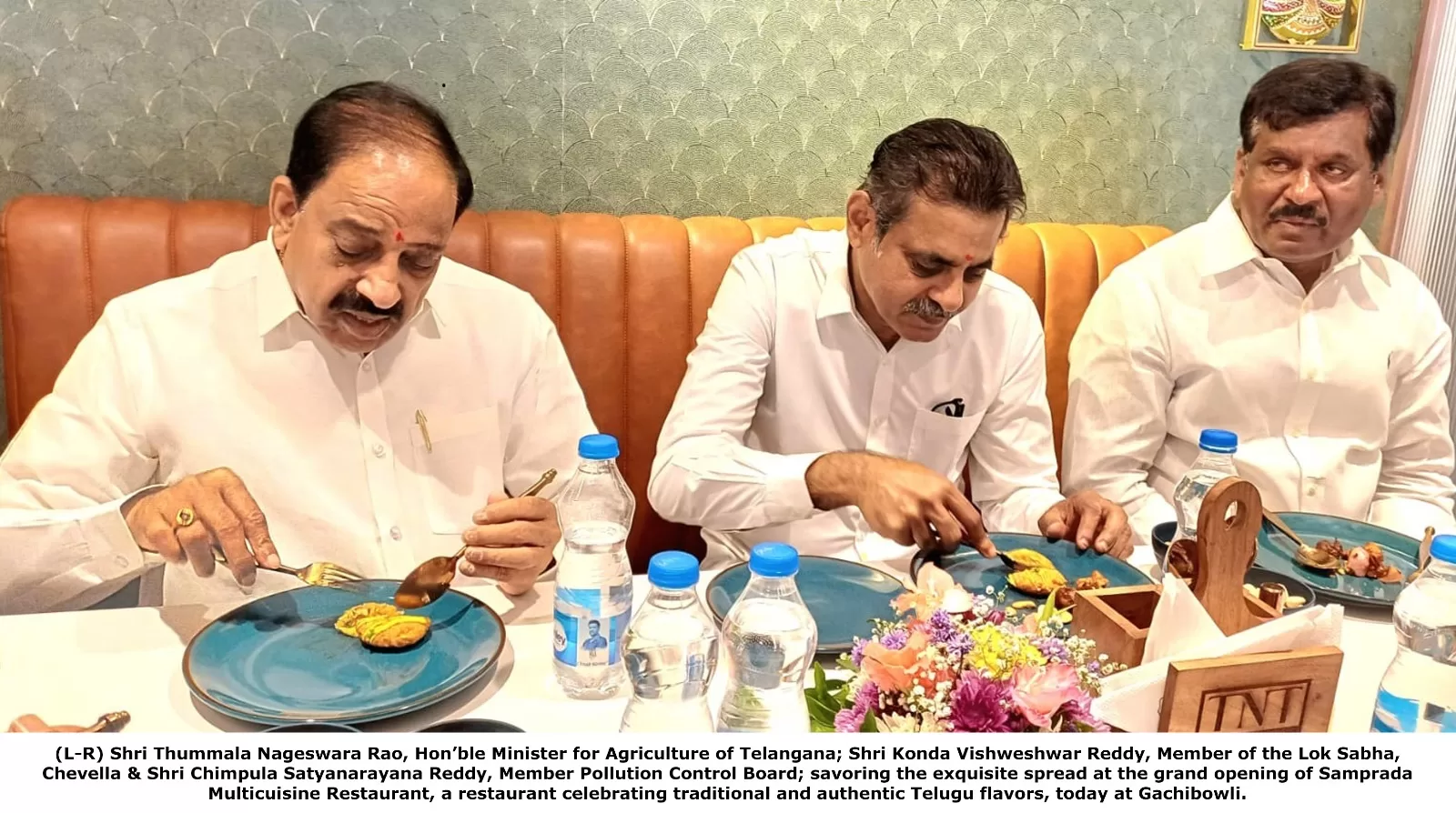 Samprada Multicuisine Restaurant Opens Its Doors in Gachibowli