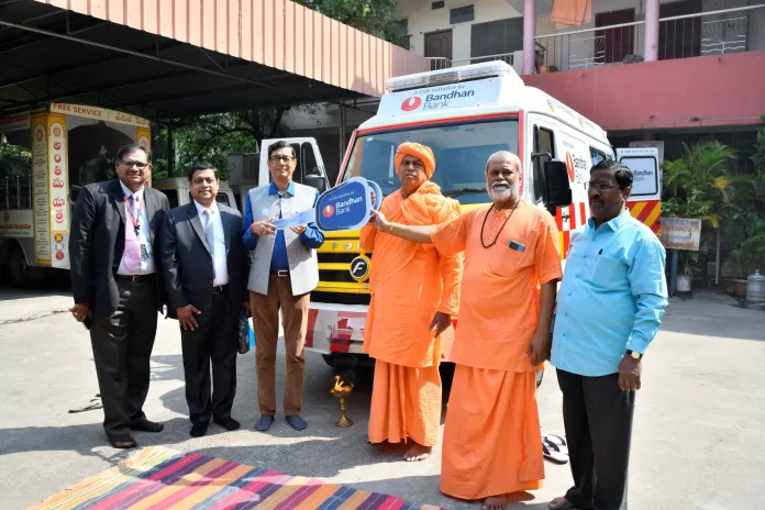 Bandhan Bank Donates 10 Ambulances Across India