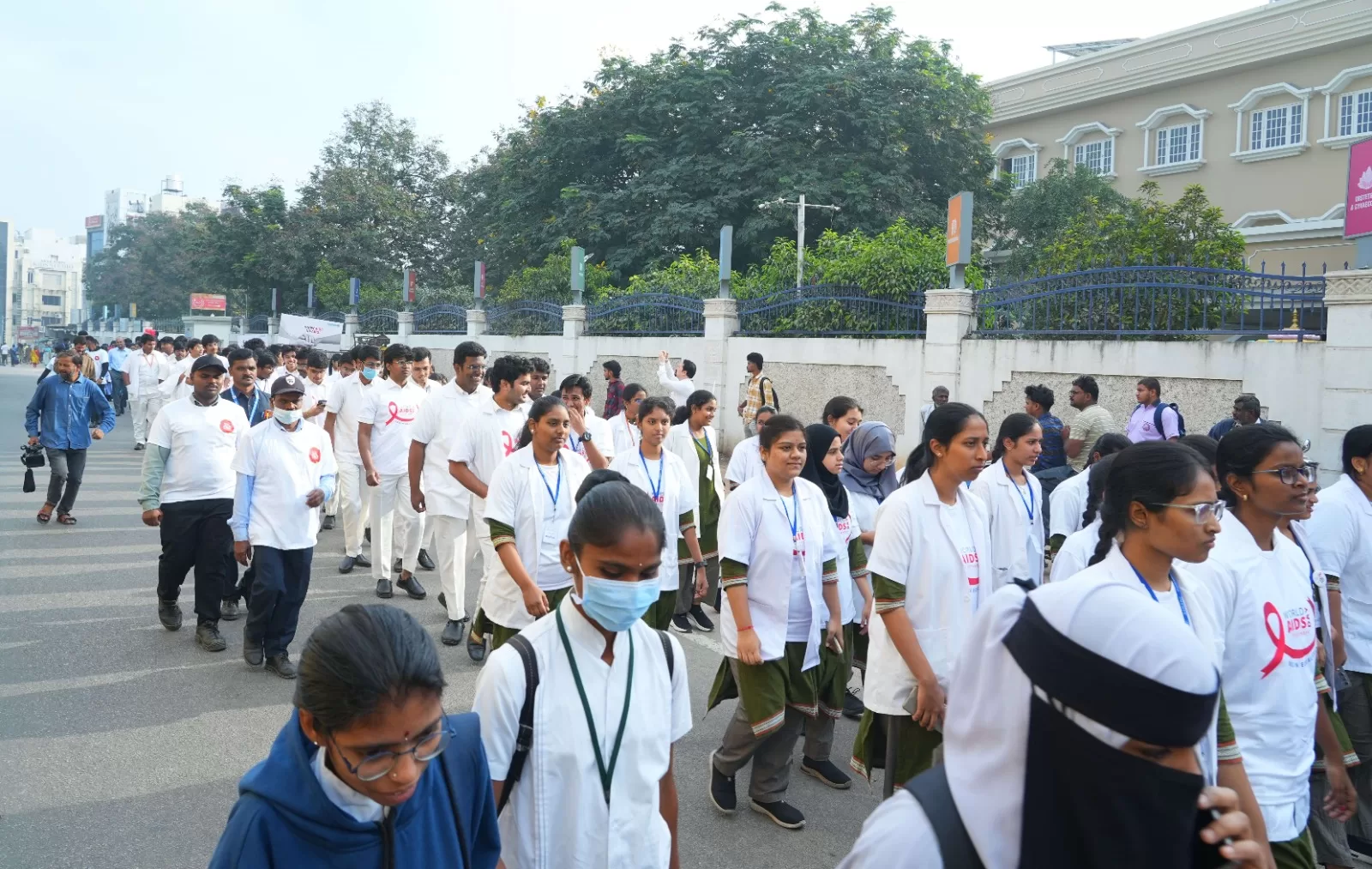 AIDS Awareness Walk by Kamineni Hospitals