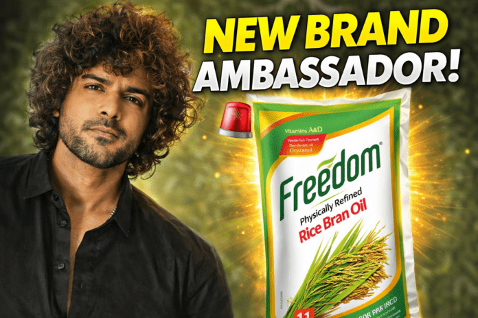 Siddu Jonnalagadda Becomes the New Face of Freedom Sunflower Oil