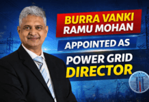 Shri. Burra Vamsi Rama Mohan Appointed as Power Grid Director Burra Vamsi Rama Mohan Appointed as Power Grid Director