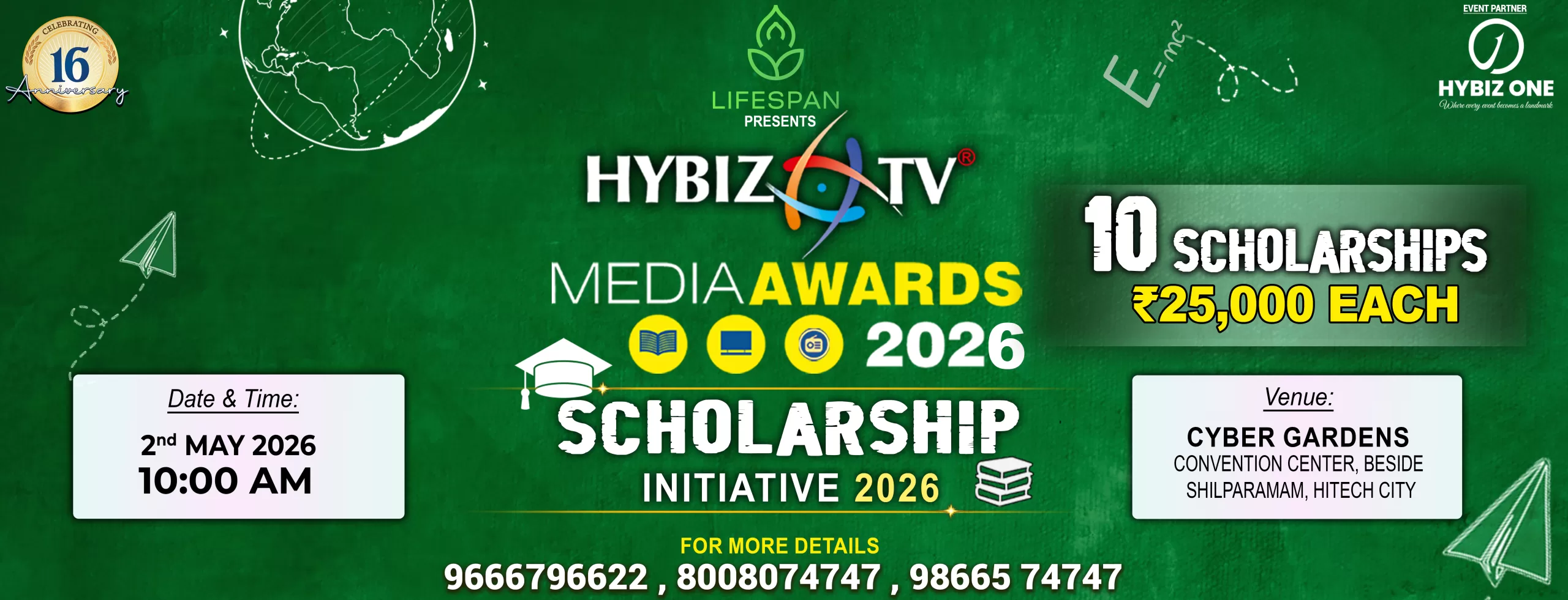 MEDIA SCHOLLAR AWRDS