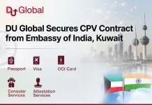 Dudigital Global Limited Secures CPV Services Contract from Embassy of India, Kuwait