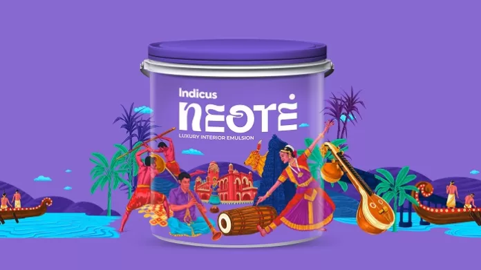 Indicus Paints Unveils Neote, India's First Luxury Paint Brand Inspired by Tamil Cultural Heritage
