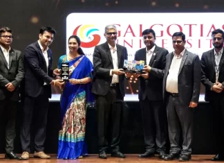 Galgotias University Receives Prestigious Blue Chip Partner Award from L&T EduTech at NEXUS 2026
