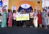 Hybiz.TV Media Awards 2026: ₹25,000 Scholarships for Journalists’ Children Distributed by Minister Sridhar Babu **Press Release** Financial Assistance of ₹25,000 Each for Journalists’ Children by Hybiz.Tv and Lifespan **Scholarship Cheques Distributed by Minister Sridhar Babu at Hybiz.Tv Media Awards – 6th Edition** **Five Legendary Awards Presented; INS President Vivek Gupta Attends** **Over 60 Awards Presented Across Print & Electronic Media** **Hyderabad, May 2, 2026:** Telangana IT Minister D. Sridhar Babu attended the Hybiz.Tv Media Awards as the Chief Guest. Praising the role of the media, he stated that the government is supportive of media organizations and always welcomes constructive criticism. He emphasized the need for senior journalists to deliberate on the impact of Artificial Intelligence (AI) and emerging technologies on journalism and provide valuable suggestions for the growth of the media sector. He added that the government is ready to provide a platform for such discussions. The minister also highlighted the importance of effectively communicating government programs to the public. The event was held grandly at the Cyber Convention Center in Hitec City, Hyderabad. Other distinguished guests included MP Anil Kumar Yadav, Indian Newspaper Society President Vivek Gupta, Bharathi Cements Director Marketing M. Ravinder Reddy, Lifespan Chairman Narendra Ram Nambulu, CREDAI Hyderabad President Jayadeep Reddy, M. Raj Gopal (Managing Director – Hybiz.Tv & Telugu Now), and Dr. J. Sandhya Rani (Managing Director – Hybiz.Tv LLP), among others. --- ### Legendary Awards – 6th Edition Five distinguished personalities were honored with Legendary Awards: * Bhupendra Chaubey – Former Executive Editor, CNN-News18, India Ahead & NDTV * Sushil Rao CH – Deccan Chronicle & The Times of India * Bandaru Srinivas Rao – Andhra Jyothi & All India Radio * C. Mrunalini – Doordarshan (DD) * Srinath Iyer – Eenadu, The Hindu & Hindustan Times --- ### Scholarship Recipients (Journalists’ Families) The following students received scholarships: 1. A. Vikas Goud (Son of A. Krishna, The Hans India) – 97.02% in Intermediate 1st Year 2. A. Shravanti (Daughter of A. Srinivas, News360 Telugu) – Studying MBBS with First Class 3. N. Sameeksha (Daughter of N. Mallesh Babu, Mana Telangana) – 97.10% in Intermediate 4. S. Anushrija (Daughter of S. Srinivas, The Hans India) – B.Com Final Year 5. S. Ashwanth Kumar (Son of S. Srinivas, ETV Telangana) – 97% in Intermediate 1st Year 6. T. Tarala Sri (Daughter of T. Jan Reddy, Sakshi Telugu Daily) – 97% in Intermediate 1st Year 7. S. Siri (Daughter of S. Madhusudhan, Namaste Telangana) – 97.1% in Intermediate 8. E. Vineeth (Son of E. Suresh Babu, ETV Telangana) – 98% in Intermediate 9. Sahasra (Daughter of Nagaraj, Sakshi Telugu Daily) – Completed Intermediate 10. H. Sai Kiran (Son of H. Gopi, Vijaya Kranti Telugu Daily) – Completed SSC --- ### Awards Across Media More than 60 awards were presented across print and electronic media categories. The awardees expressed their happiness and gratitude, stating that Hybiz.Tv has recognized their contributions to journalism. They added that such recognition motivates them greatly and requested Hybiz.Tv to continue organizing similar events in the future.