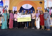 Hybiz.TV Media Awards 2026: ₹25,000 Scholarships for Journalists’ Children Distributed by Minister Sridhar Babu **Press Release** Financial Assistance of ₹25,000 Each for Journalists’ Children by Hybiz.Tv and Lifespan **Scholarship Cheques Distributed by Minister Sridhar Babu at Hybiz.Tv Media Awards – 6th Edition** **Five Legendary Awards Presented; INS President Vivek Gupta Attends** **Over 60 Awards Presented Across Print & Electronic Media** **Hyderabad, May 2, 2026:** Telangana IT Minister D. Sridhar Babu attended the Hybiz.Tv Media Awards as the Chief Guest. Praising the role of the media, he stated that the government is supportive of media organizations and always welcomes constructive criticism. He emphasized the need for senior journalists to deliberate on the impact of Artificial Intelligence (AI) and emerging technologies on journalism and provide valuable suggestions for the growth of the media sector. He added that the government is ready to provide a platform for such discussions. The minister also highlighted the importance of effectively communicating government programs to the public. The event was held grandly at the Cyber Convention Center in Hitec City, Hyderabad. Other distinguished guests included MP Anil Kumar Yadav, Indian Newspaper Society President Vivek Gupta, Bharathi Cements Director Marketing M. Ravinder Reddy, Lifespan Chairman Narendra Ram Nambulu, CREDAI Hyderabad President Jayadeep Reddy, M. Raj Gopal (Managing Director – Hybiz.Tv & Telugu Now), and Dr. J. Sandhya Rani (Managing Director – Hybiz.Tv LLP), among others. --- ### Legendary Awards – 6th Edition Five distinguished personalities were honored with Legendary Awards: * Bhupendra Chaubey – Former Executive Editor, CNN-News18, India Ahead & NDTV * Sushil Rao CH – Deccan Chronicle & The Times of India * Bandaru Srinivas Rao – Andhra Jyothi & All India Radio * C. Mrunalini – Doordarshan (DD) * Srinath Iyer – Eenadu, The Hindu & Hindustan Times --- ### Scholarship Recipients (Journalists’ Families) The following students received scholarships: 1. A. Vikas Goud (Son of A. Krishna, The Hans India) – 97.02% in Intermediate 1st Year 2. A. Shravanti (Daughter of A. Srinivas, News360 Telugu) – Studying MBBS with First Class 3. N. Sameeksha (Daughter of N. Mallesh Babu, Mana Telangana) – 97.10% in Intermediate 4. S. Anushrija (Daughter of S. Srinivas, The Hans India) – B.Com Final Year 5. S. Ashwanth Kumar (Son of S. Srinivas, ETV Telangana) – 97% in Intermediate 1st Year 6. T. Tarala Sri (Daughter of T. Jan Reddy, Sakshi Telugu Daily) – 97% in Intermediate 1st Year 7. S. Siri (Daughter of S. Madhusudhan, Namaste Telangana) – 97.1% in Intermediate 8. E. Vineeth (Son of E. Suresh Babu, ETV Telangana) – 98% in Intermediate 9. Sahasra (Daughter of Nagaraj, Sakshi Telugu Daily) – Completed Intermediate 10. H. Sai Kiran (Son of H. Gopi, Vijaya Kranti Telugu Daily) – Completed SSC --- ### Awards Across Media More than 60 awards were presented across print and electronic media categories. The awardees expressed their happiness and gratitude, stating that Hybiz.Tv has recognized their contributions to journalism. They added that such recognition motivates them greatly and requested Hybiz.Tv to continue organizing similar events in the future.