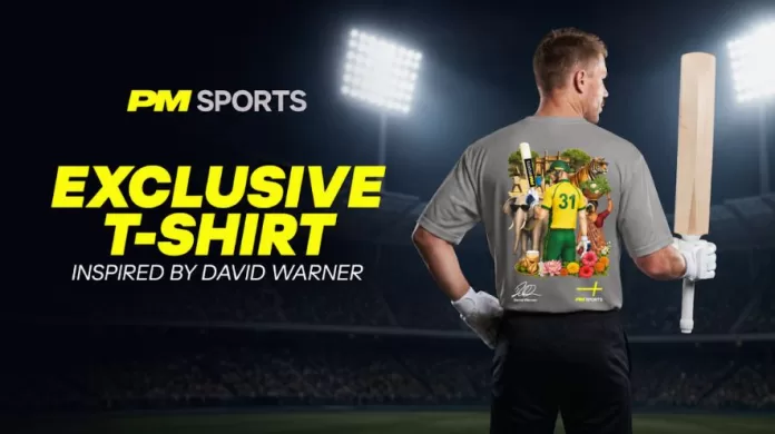 Parimatch Sports Drops Limited T-Shirt Inspired by David Warner