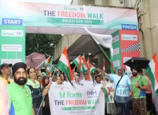 Fortis Hiranandani Hospital, Vashi Marks Independence Day with 'The Freedom Walk' for Senior Wellness
