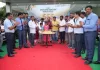 Varun Motors 555 Brezza Deliveries Celebrated Varun Motors Maruti Suzuki dealership team Brezza delivery celebration