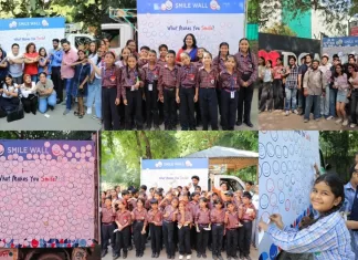 Smile Train India Brings Smile Walls to Communities Across the Country for World Smile Day