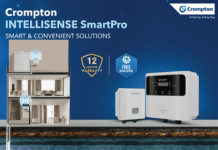 Crompton Simplifies Household Water Management with INTELLISENSE SmartPro