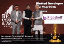 Propshell Wins "Plotted Developer of the Year 2026" at ET Now.in Realty Conclave & Awards
