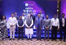 Bondada Raghavendra Rao Meets PM Modi at NDTV Summit